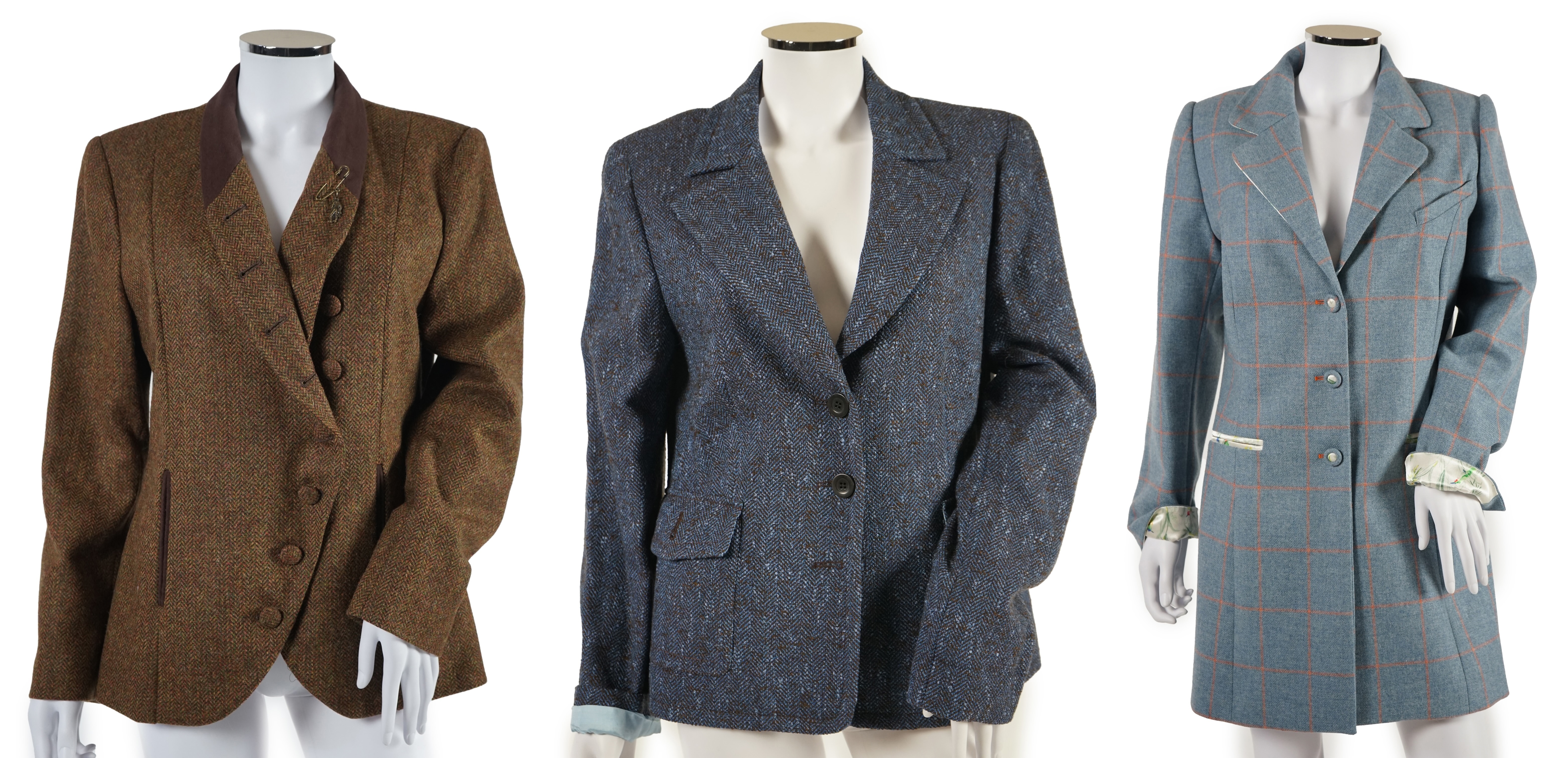 Three lady's jackets, Gabriela Rose, Gloria Estelles and Jack Murphy, UK Size 14. Proceeds to Happy Paws Puppy Rescue